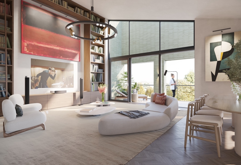 te Koop, nieuwbouw appartementen in het centrum van Sint-Eloois-Winkel