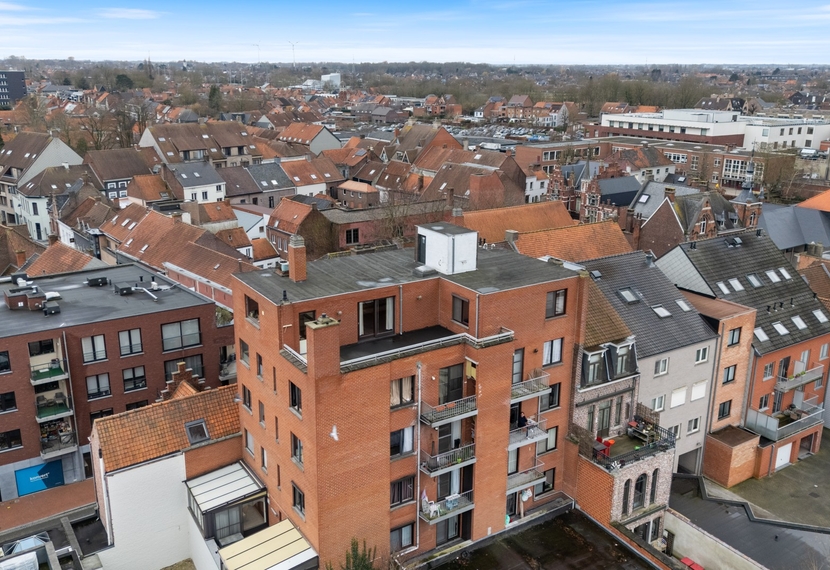 Unieke penthouse met groot terras in centrum Izegem