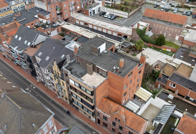Unieke penthouse met groot terras in centrum Izegem