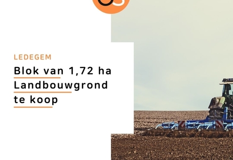 Landbouwgrond te koop