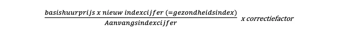 Indexering formule