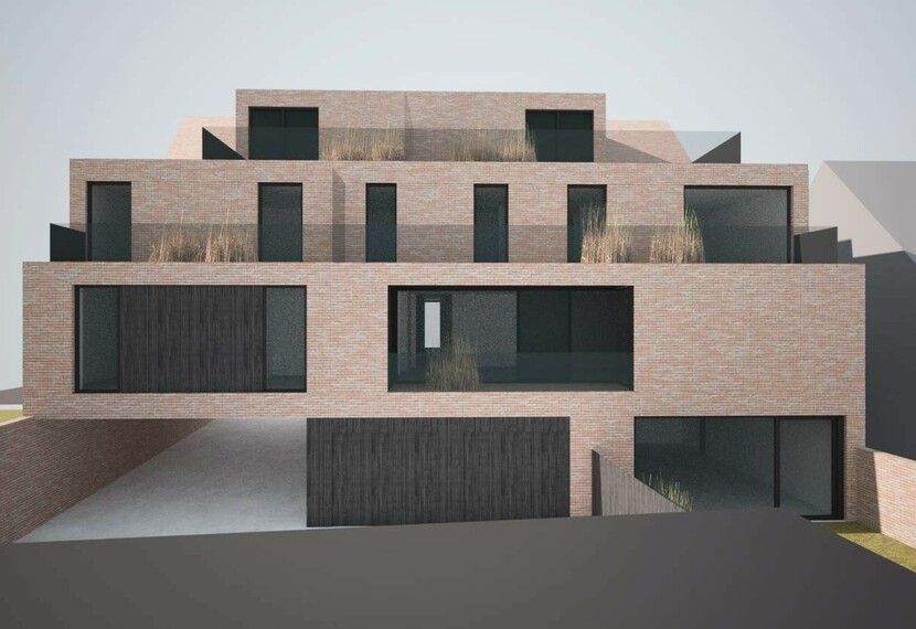 Nieuwbouwappartement met 3 ruime slaapkamers in kleinschalige residentie in het centrum van Sint-Eloois-Winkel