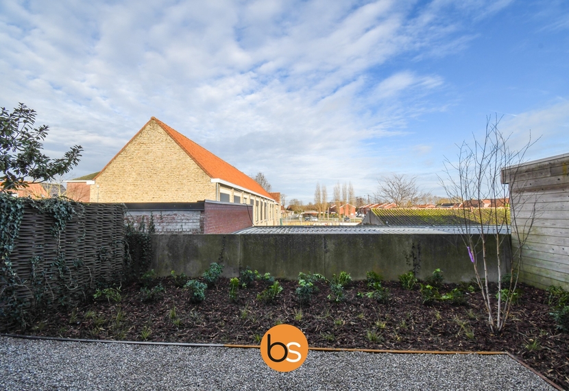 Gelijkvloers appartement met tuin