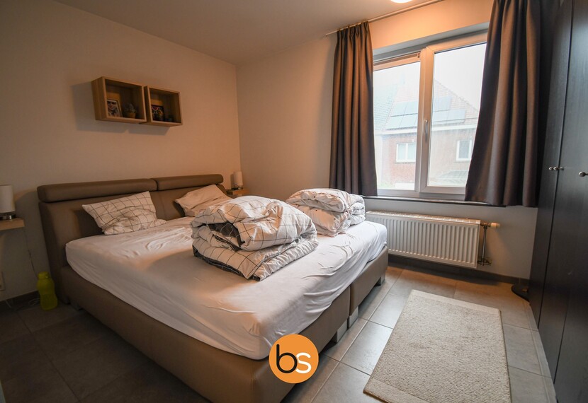 Modern en gezellig appartement met twee slaapkamers vlakbij het centrum van Bissegem