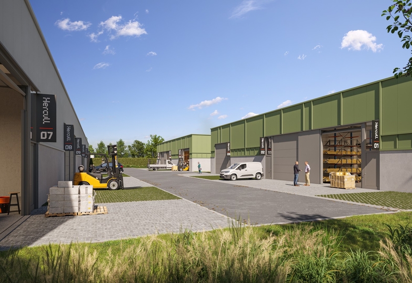 Nieuwe bedrijfsruimte te koop in Sint-Eloois-Winkel