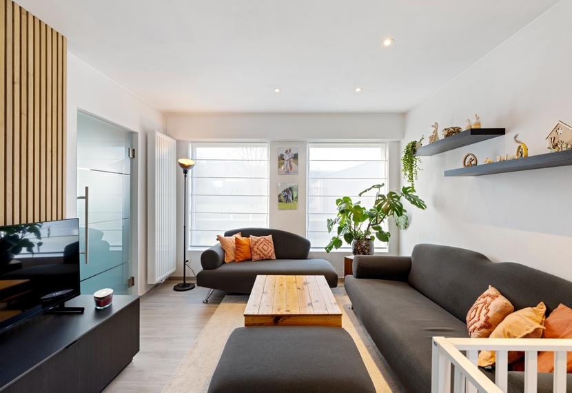 De Kempkens 2, 8880 Ledegem — Recent gerenoveerde halfopen woning met tuin