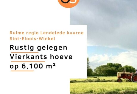 Boerderij verkocht in Lendelede