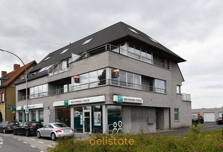 Zeer ruim, lichtrijk appartement met 3 terrassen, 2 slaapkamers en een ruime garage